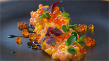 Salmon con mango thermomix